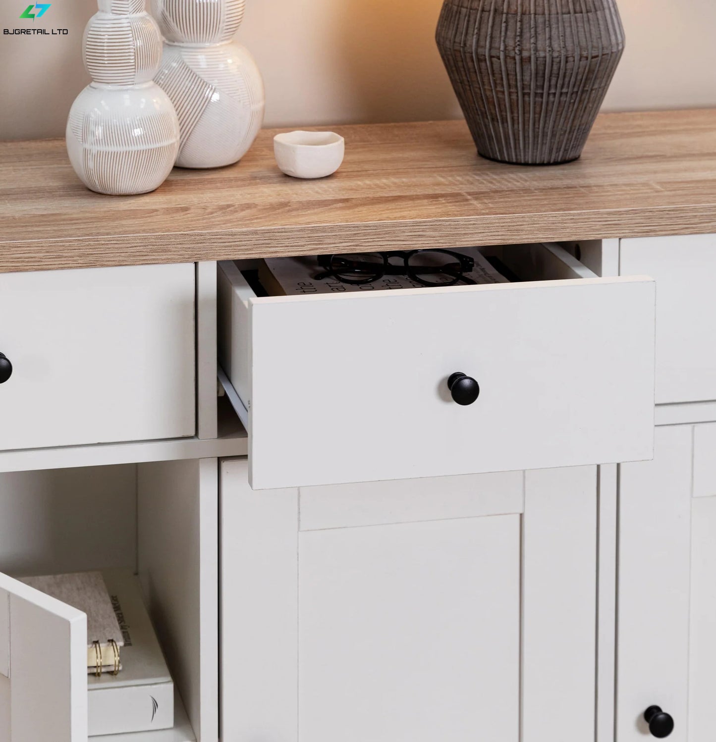 Bandon three-door sideboard