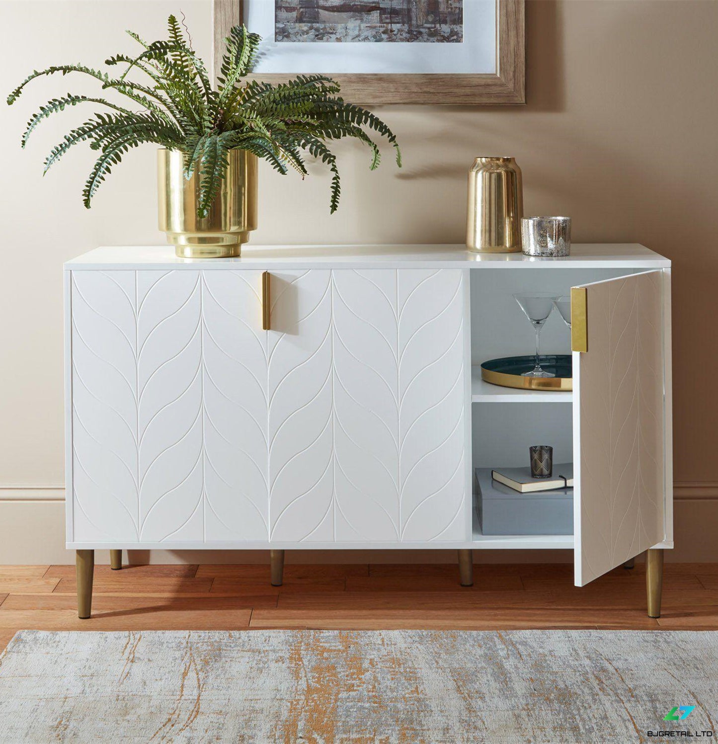 Carlo three-door sideboard