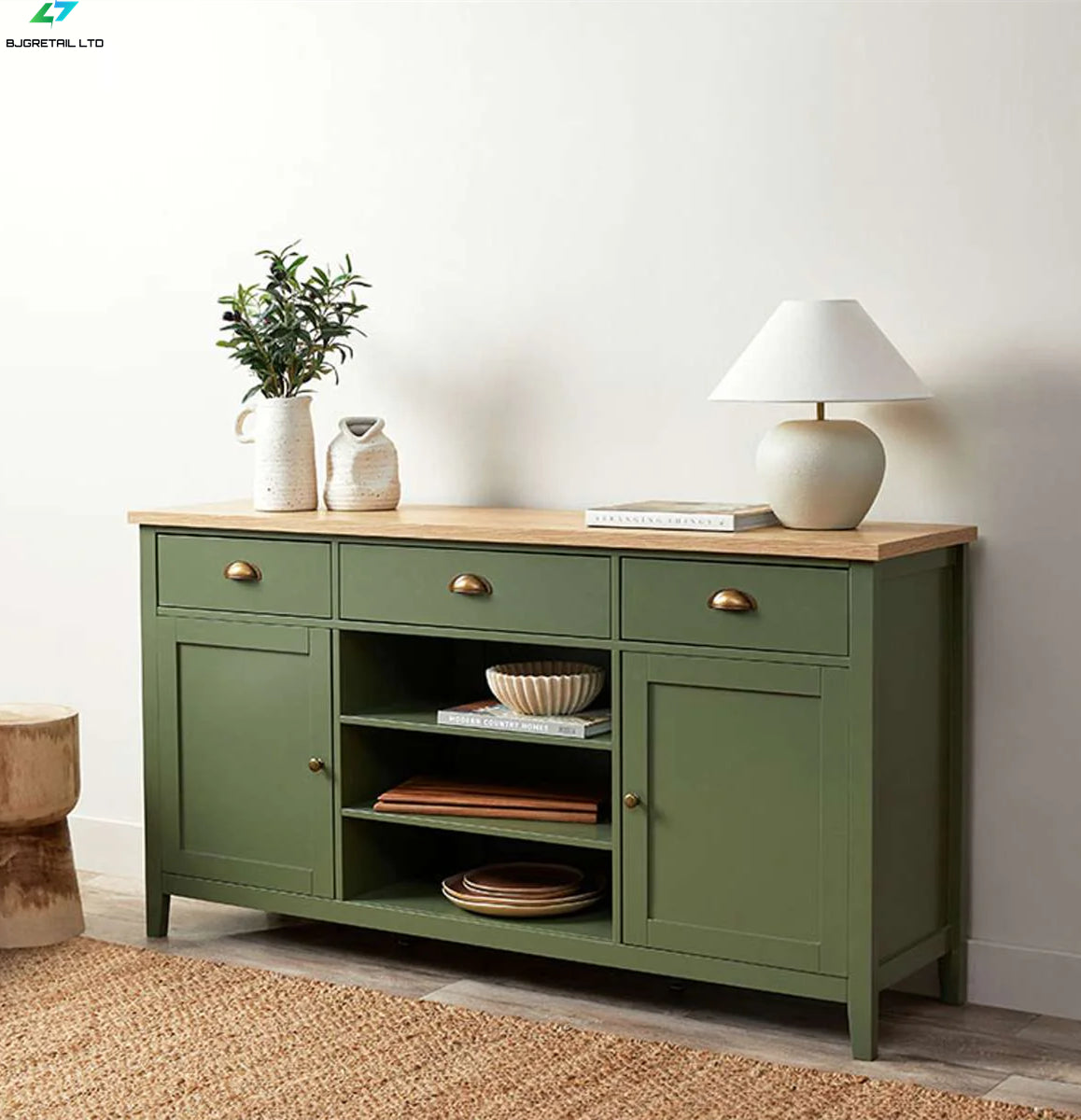 Sada Sideboard - Olive Green